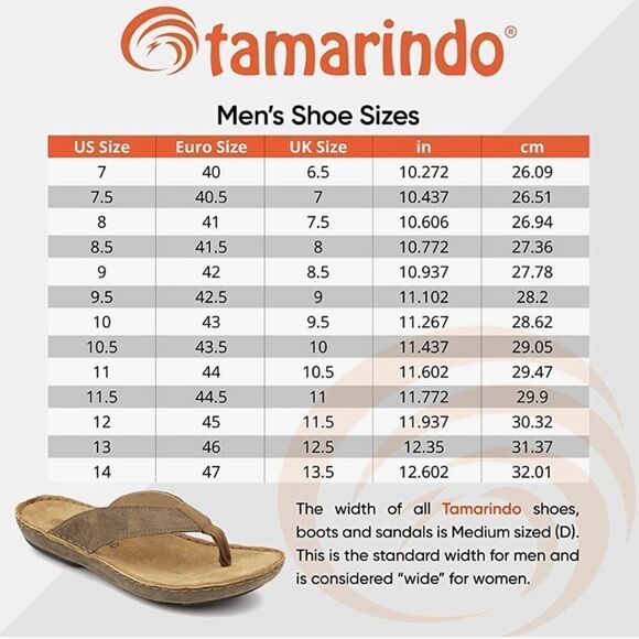 ~Tamarindo Beachcomber Sandal Men\'s Leather Softbed Flip Flop NWOB 9 main image 7